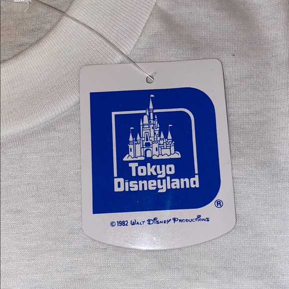VTG Dead stock 1987 Tokyo Disneyland T-shirt. S - Picture 7 of 13
